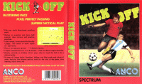 Kick Off ZX Spectrum  box art